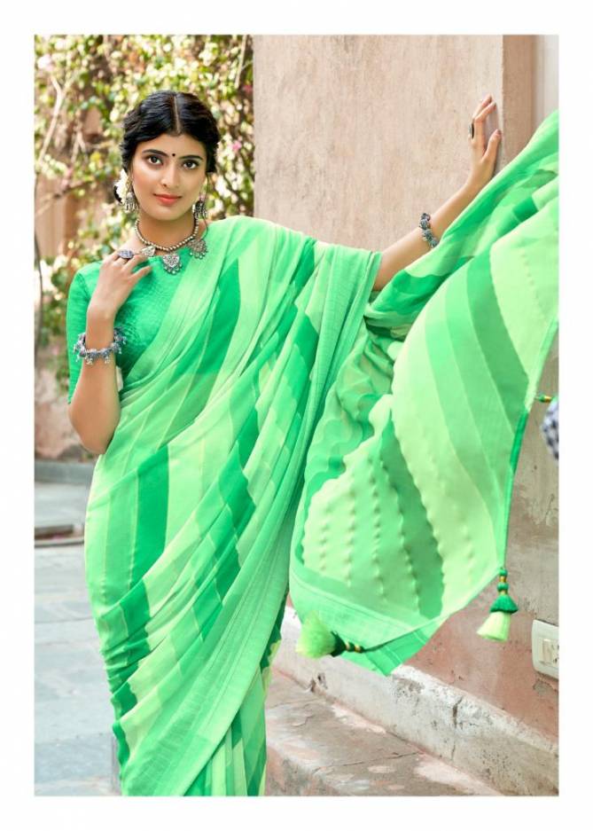 Kashvi Rangat New Exclusive Wear Printed Georgette Designer Saree Collection
